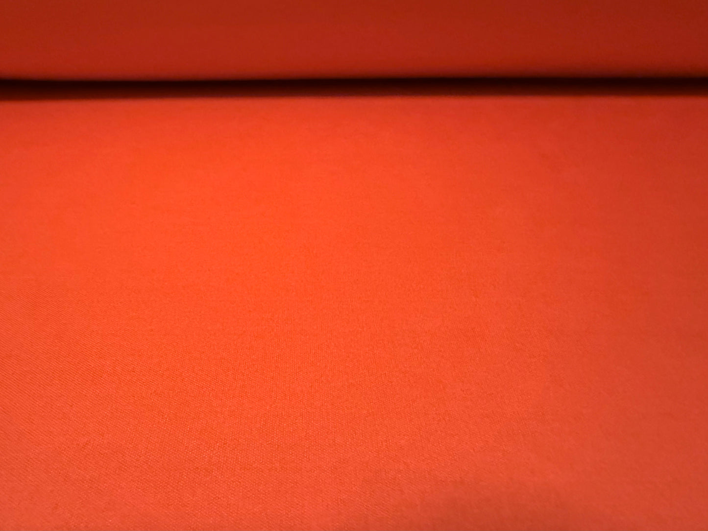 Single jersey fashion fabric, per metre - plain - orange