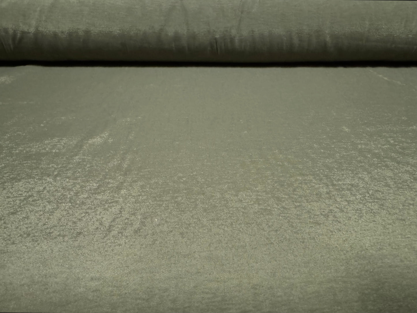 Lightweight woven nylon technical fabric, per metre - plain - dulled khaki