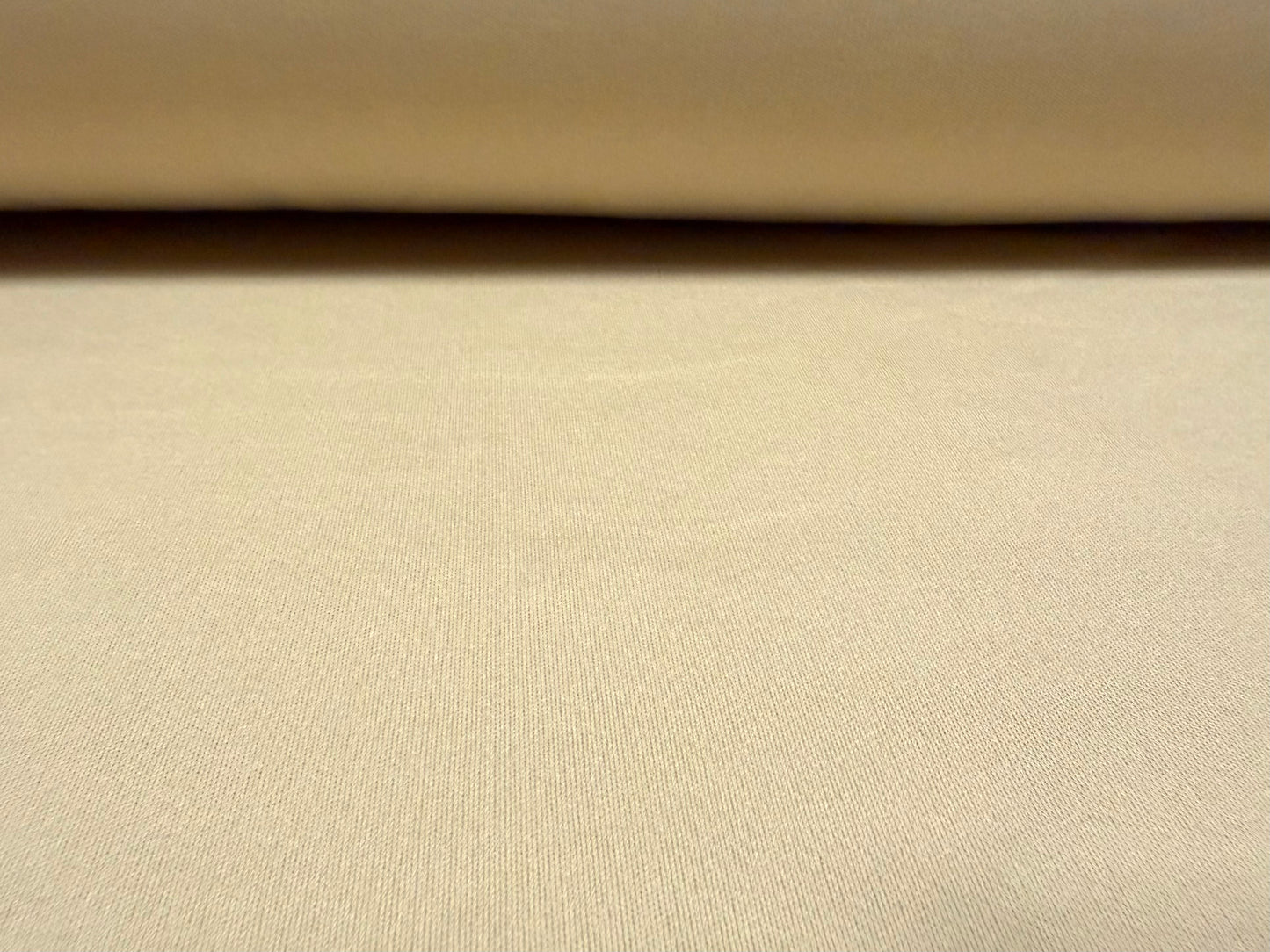 Single Jersey fashion fabric, per metre - plain - beige