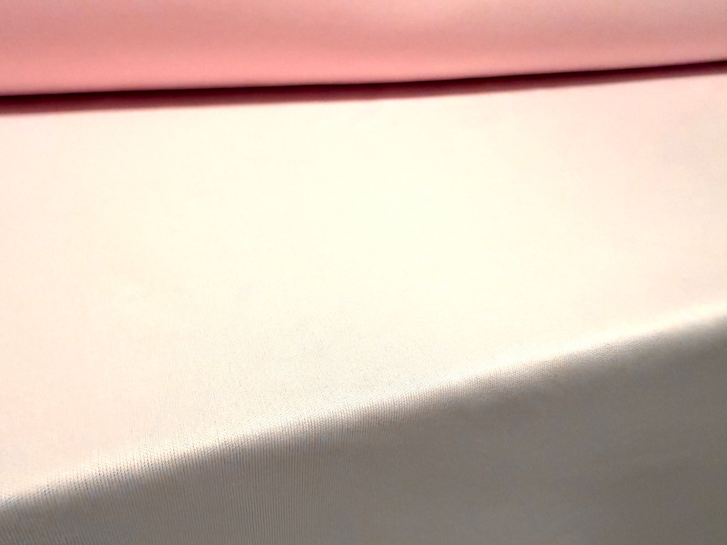 Single jersey fashion fabric, per metre - plain - baby pink