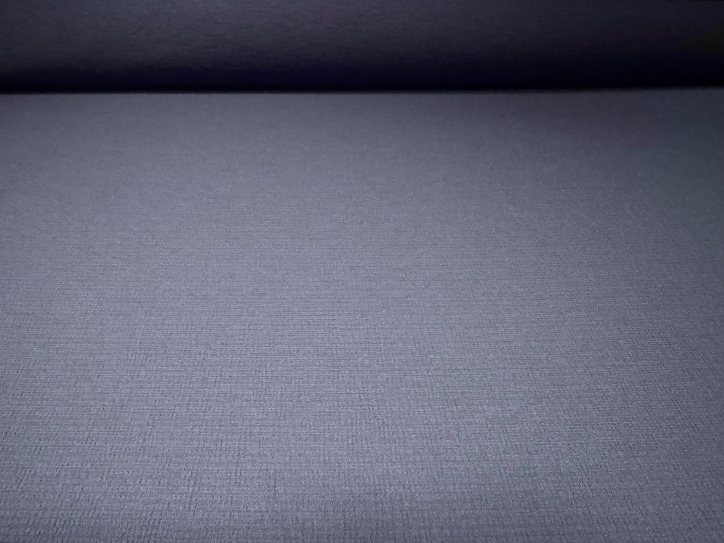 Vienna crepe dress fabric with spandex, per metre - plain - blueberry
