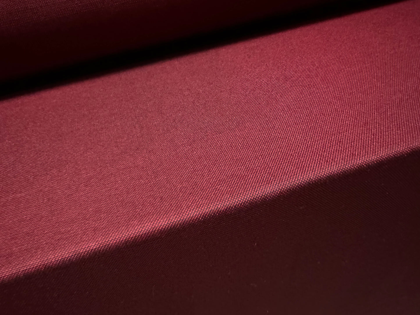 Double Jersey stretch spandex fabric, per metre - plain - burgundy