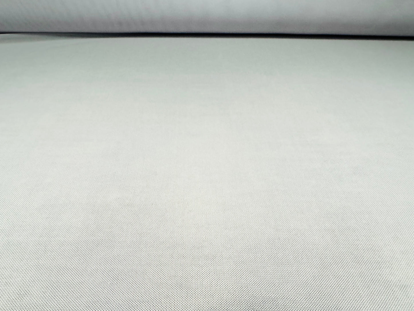 Power mesh net stretch spandex fabric, per metre - plain - optic white