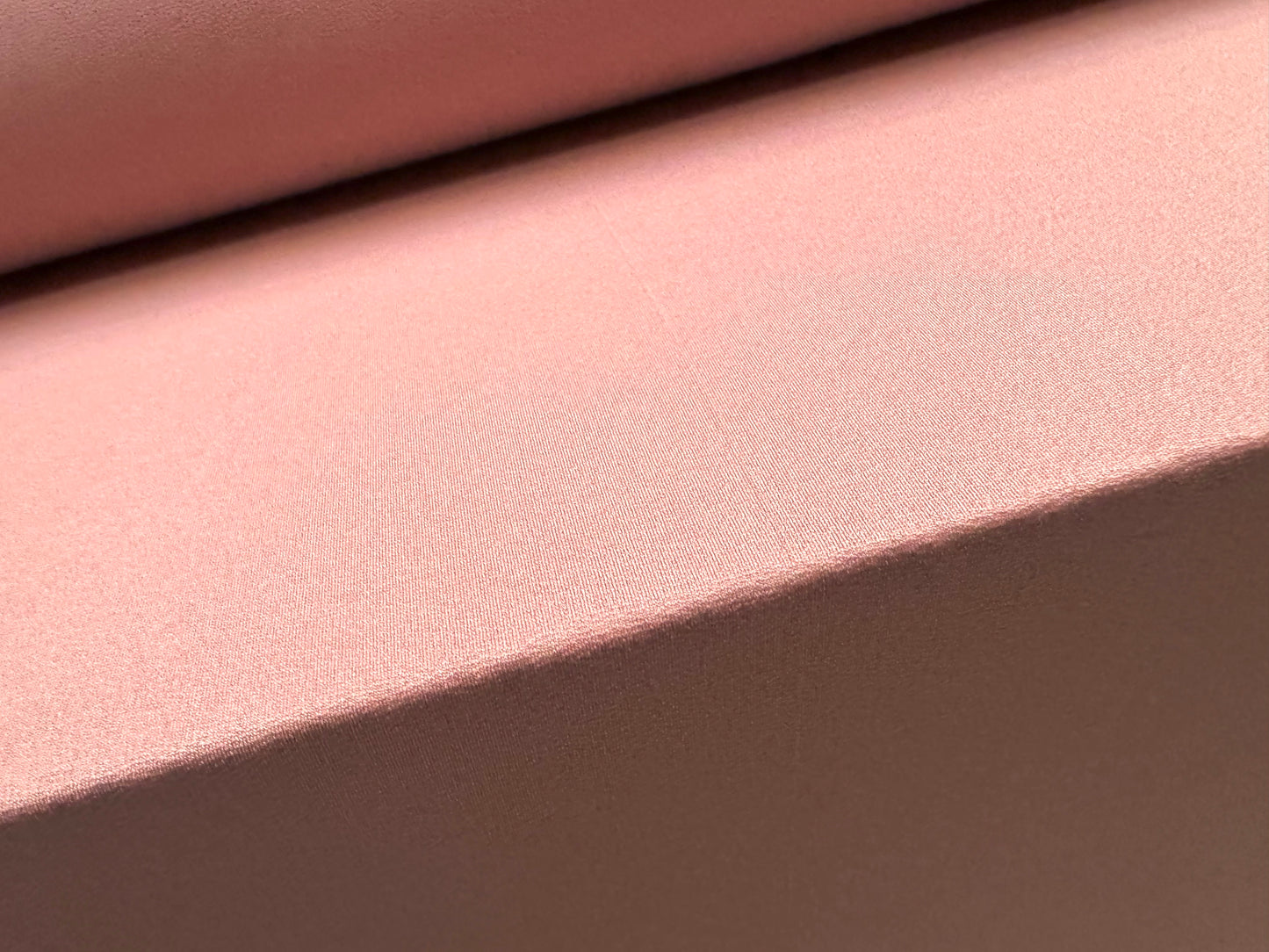 Stretch spandex crepe single jersey fabric, per metre - plain - rose pink