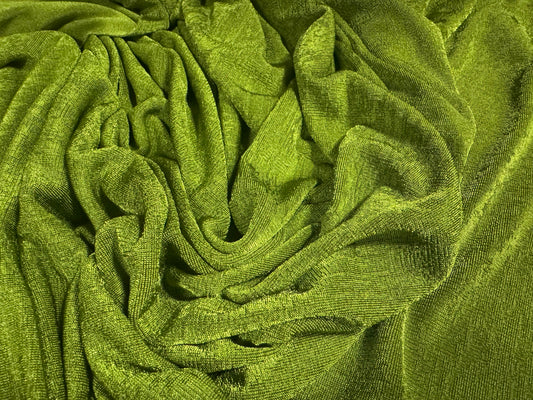 Slinky Stretch spandex jersey fabric, per metre - plain - avocado