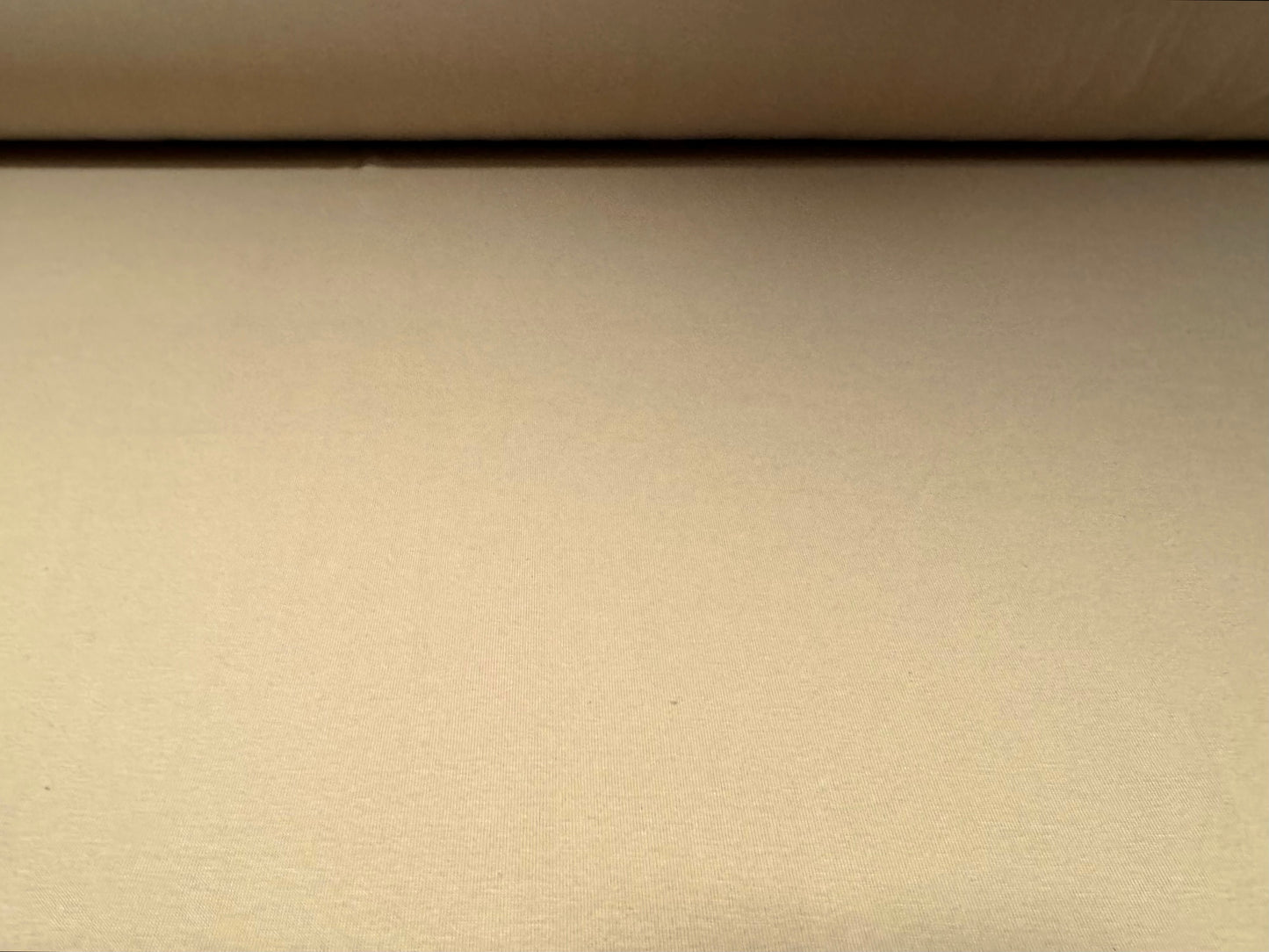 Viscose spandex stretch single jersey fabric, per metre - plain - beige