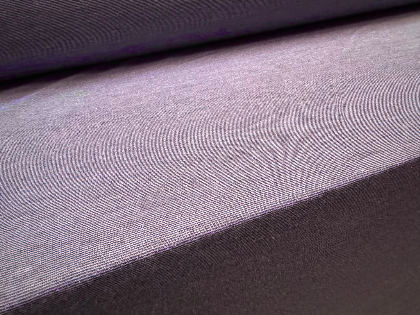 Lightweight metallic single jersey fashion fabric, per metre - lurex shimmer - lavender