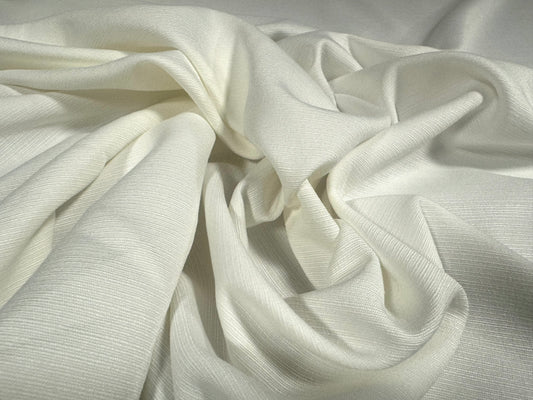 Kelly heavyweight woven nylon fabric, per metre - plain - ivory