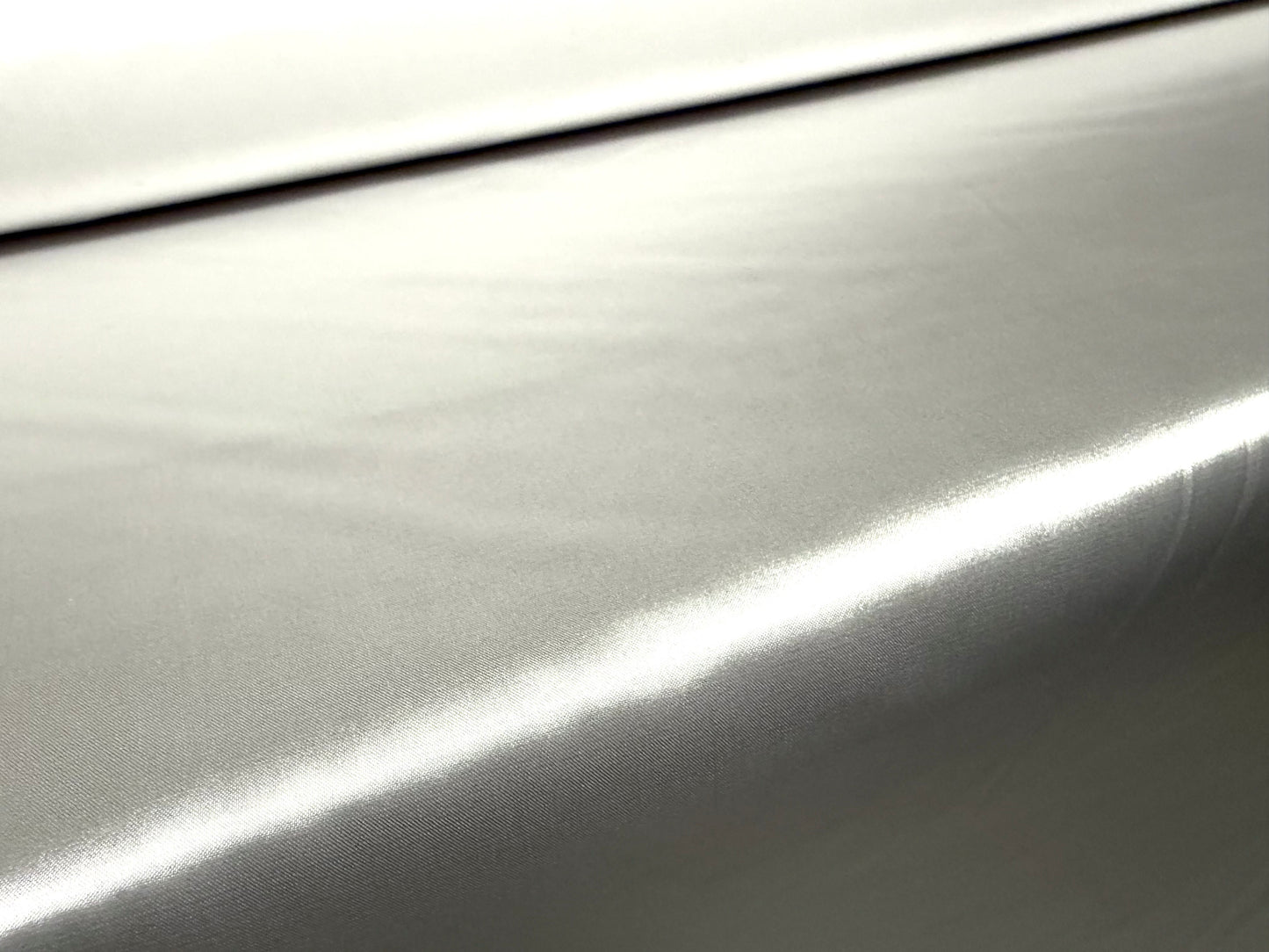 Silky Stretch charmeuse satin dress fabric, per metre - plain - white