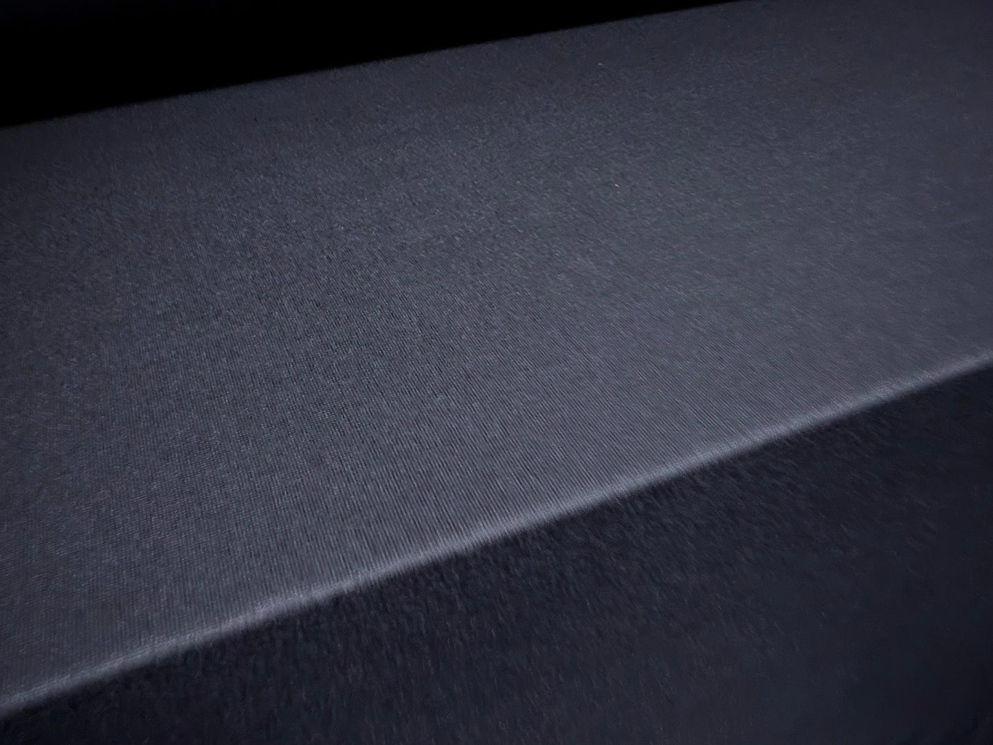 Super stretch soft single jersey fabric, per metre - plain - navy blue