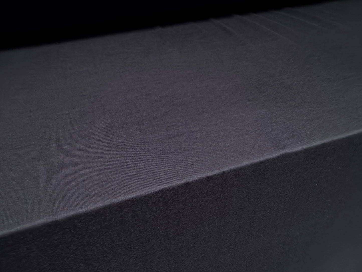 Viscose spandex stretch single jersey fabric, per metre - plain - navy blue