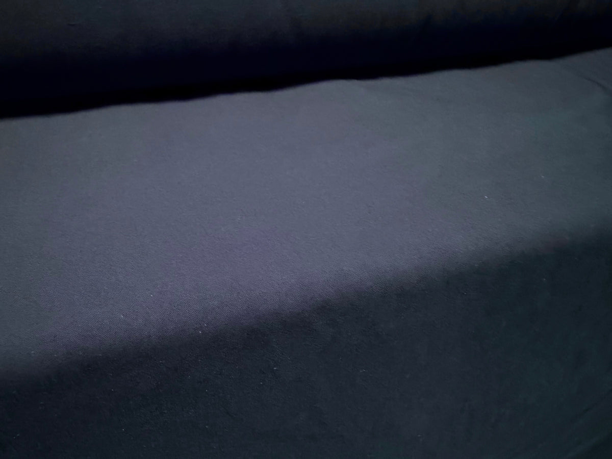 Cotton plain weave fabric, per metre - French Navy Blue