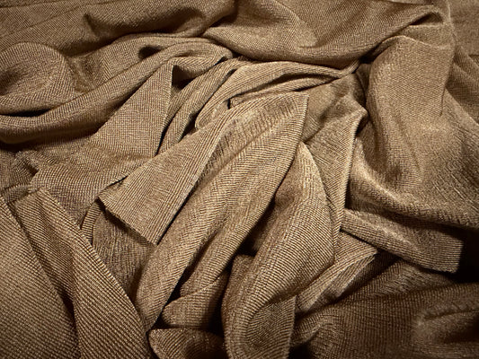 Slinky Stretch spandex jersey fabric, per metre - plain - praline