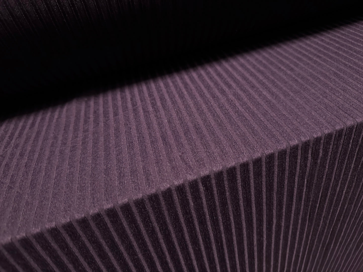 Stretch spandex rib jersey fabric, per metre - plain - purple