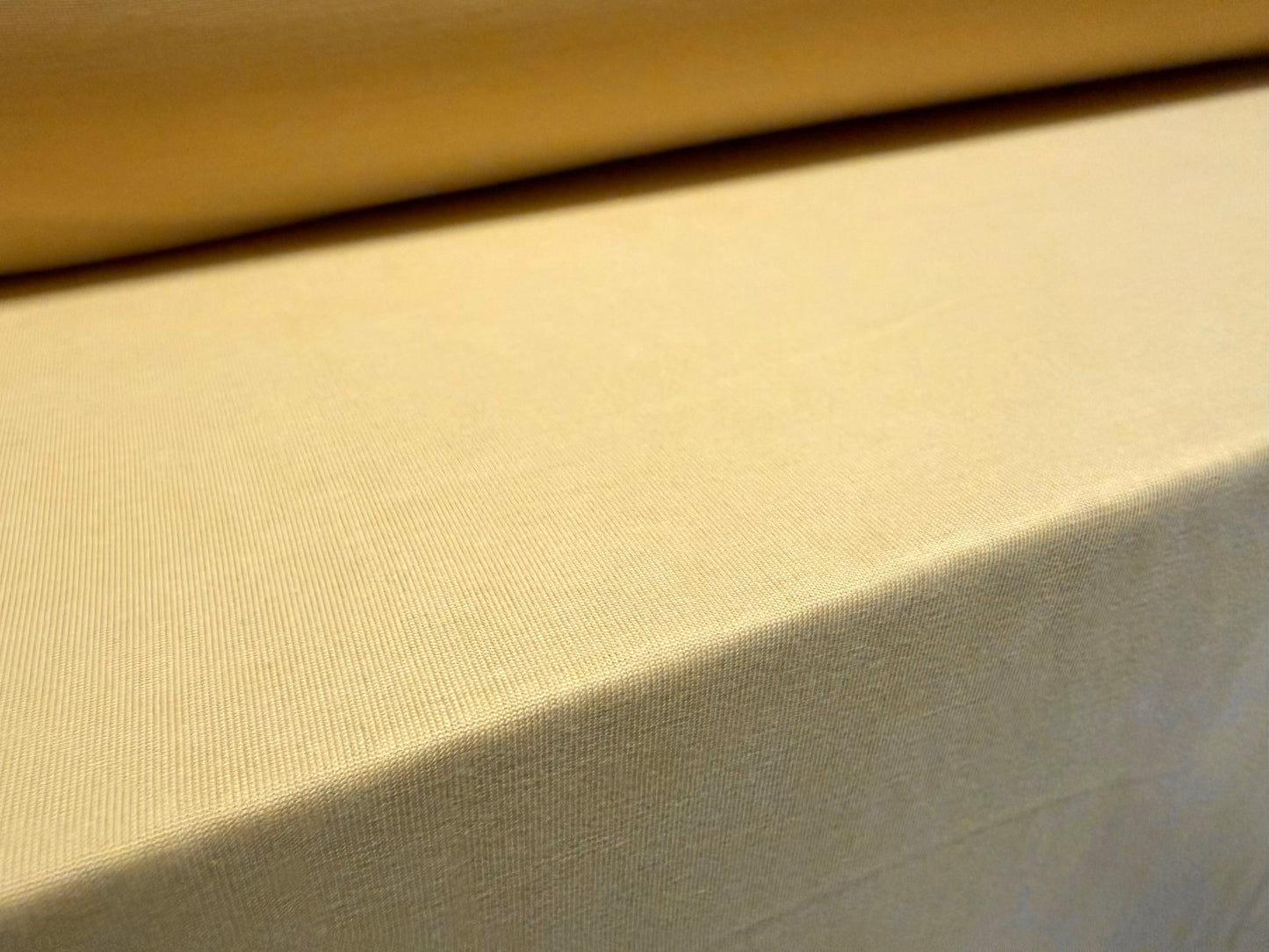 Soft single jersey fabric, per metre - plain - rich cream