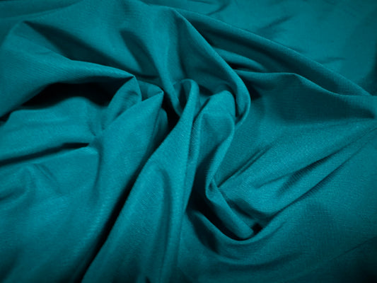 Plain weave nylon fabric, per metre - kingfisher blue