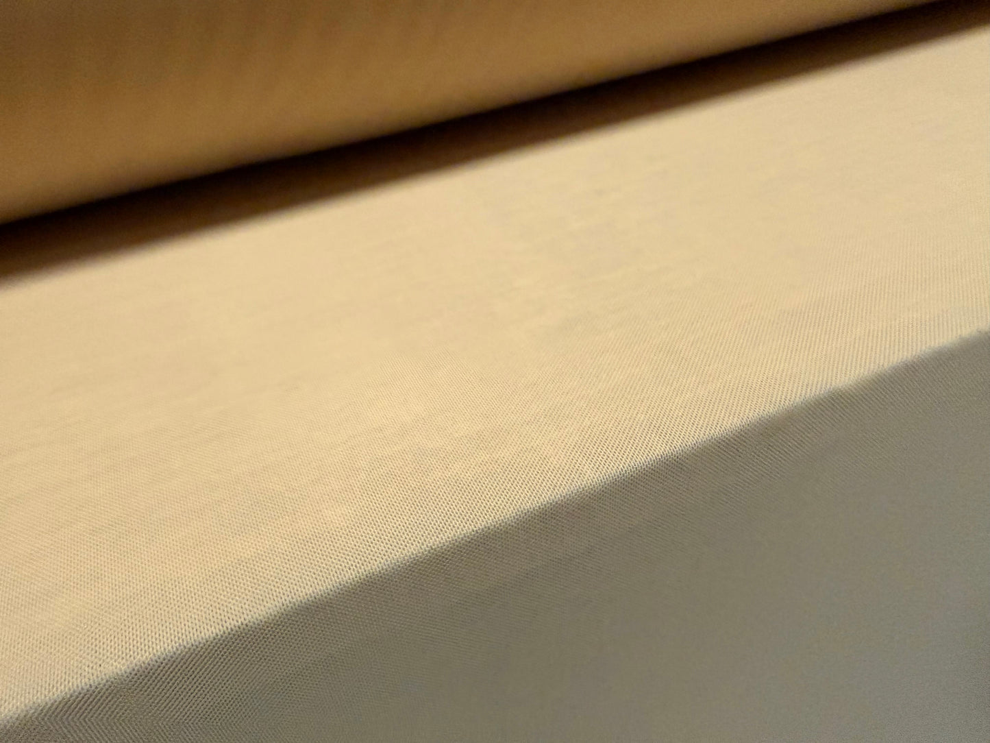 Power mesh net stretch spandex fabric, per metre - plain - beige