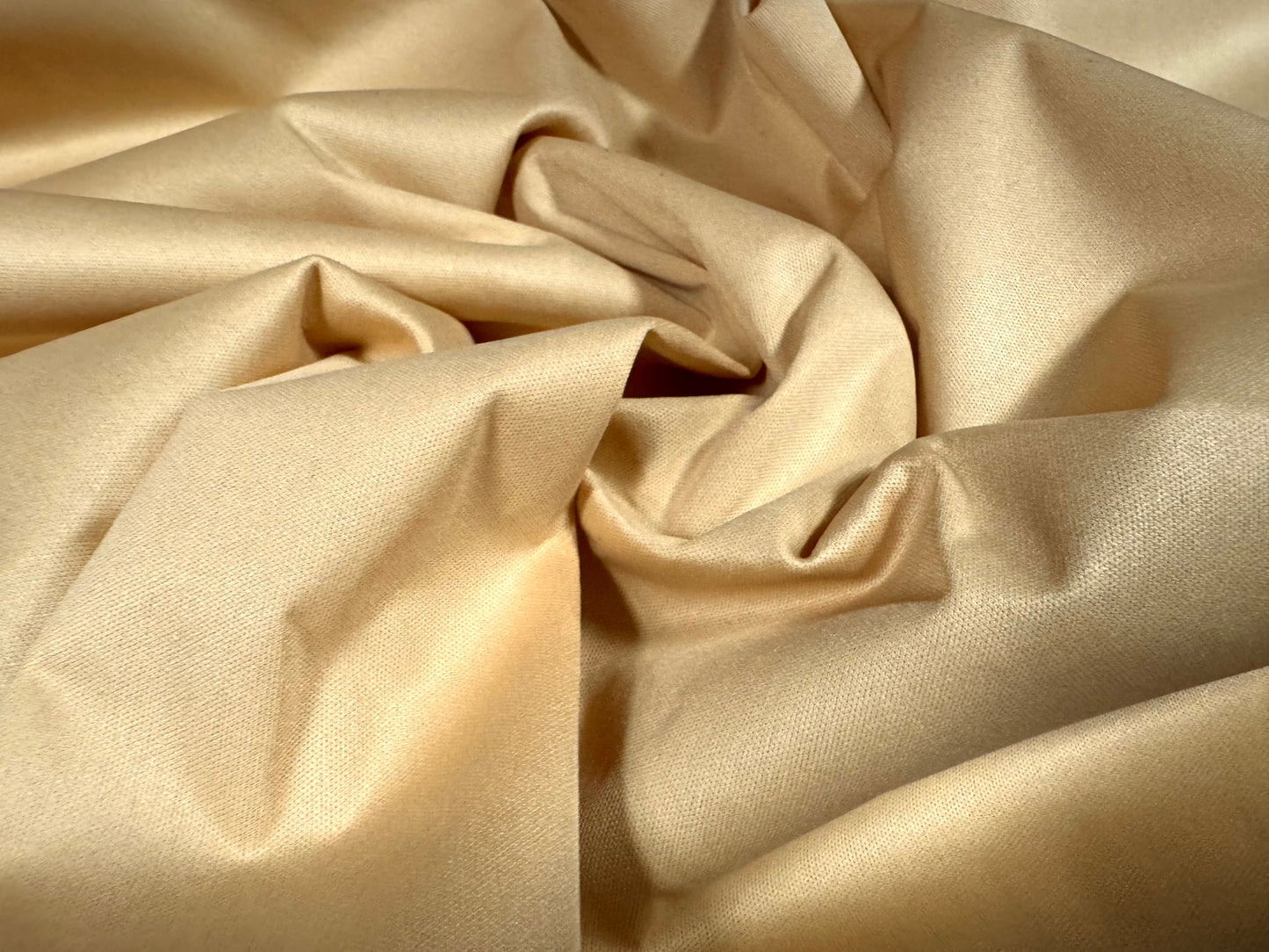 Interface bonded jersey fabric, per metre - plain - beige