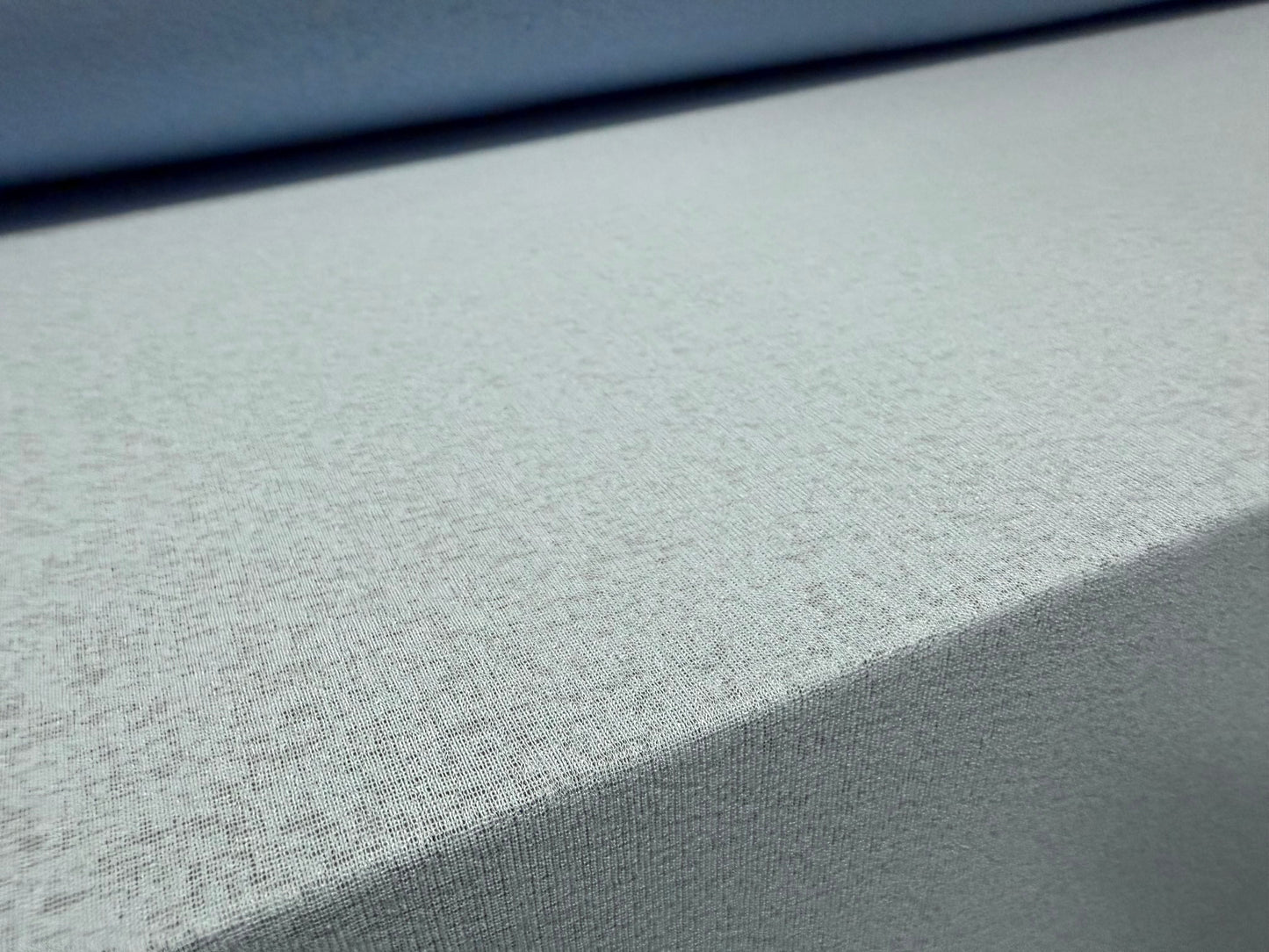 Thick & thin stretch spandex single jersey fashion fabric, per metre - plain - sky blue