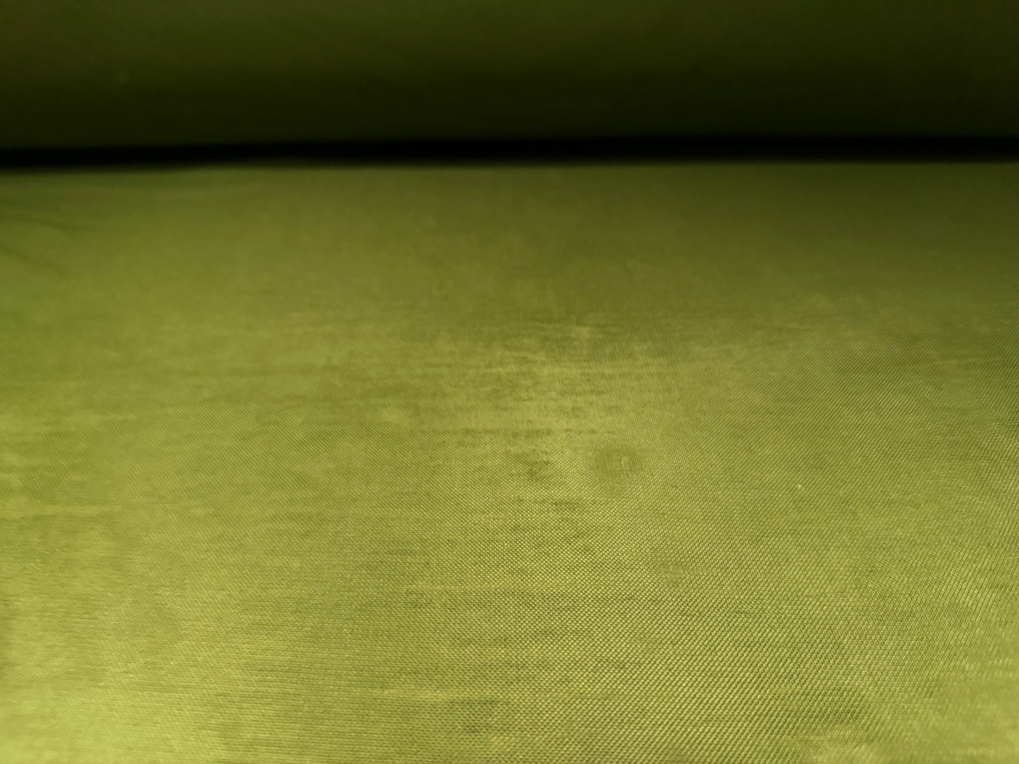 Power mesh net stretch spandex fabric, per metre - plain - moss green