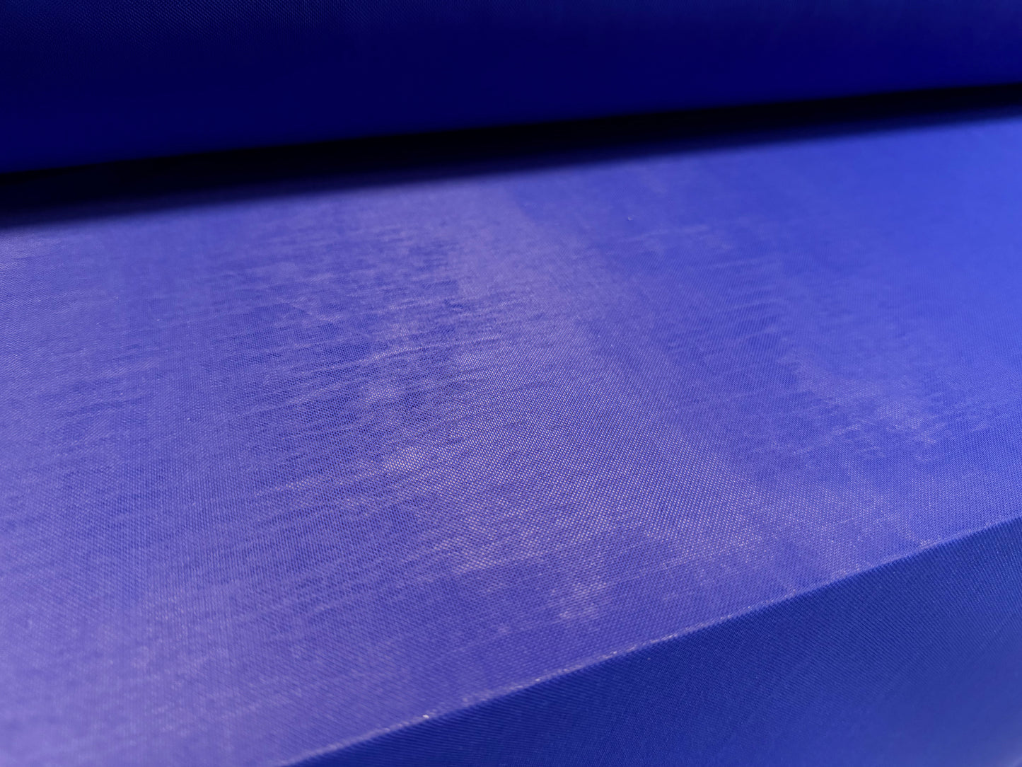 Power mesh net stretch spandex fabric, per metre - plain - Royal blue