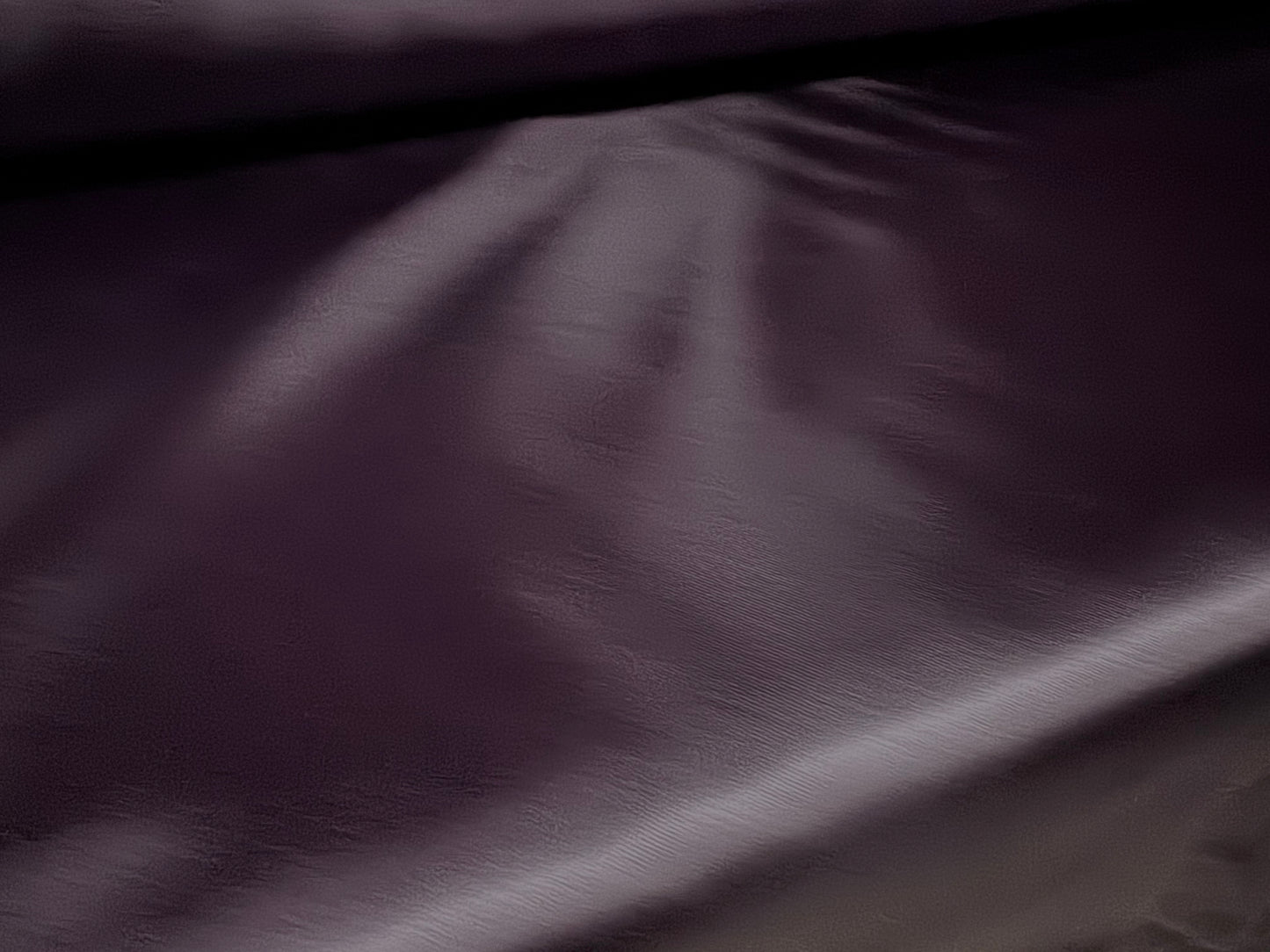 Woven sateen fabric, per metre - plain - dark purple