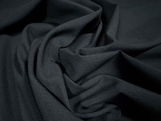 Rip stop nylon fabric with comfort stretch, per metre - plain - midnight