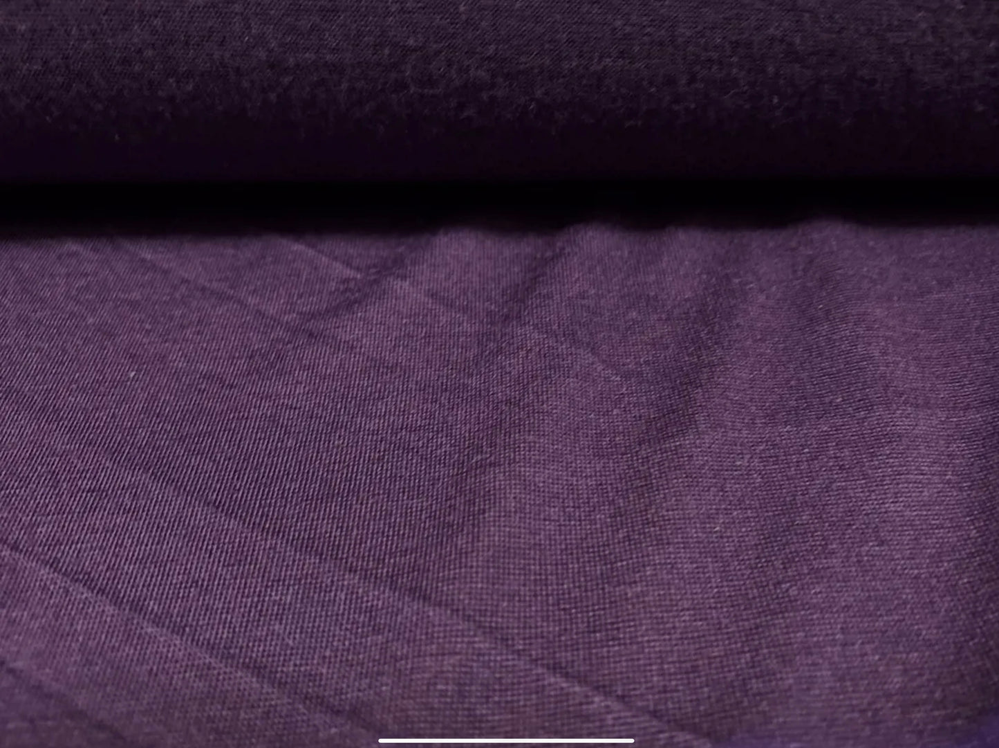 Soft handle single jersey fabric, per metre - plain - purple