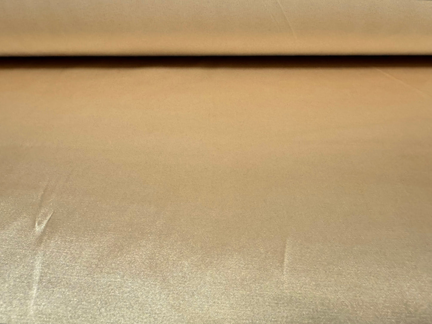 Stretch charmeuse satin dress fabric, per metre - plain - gold