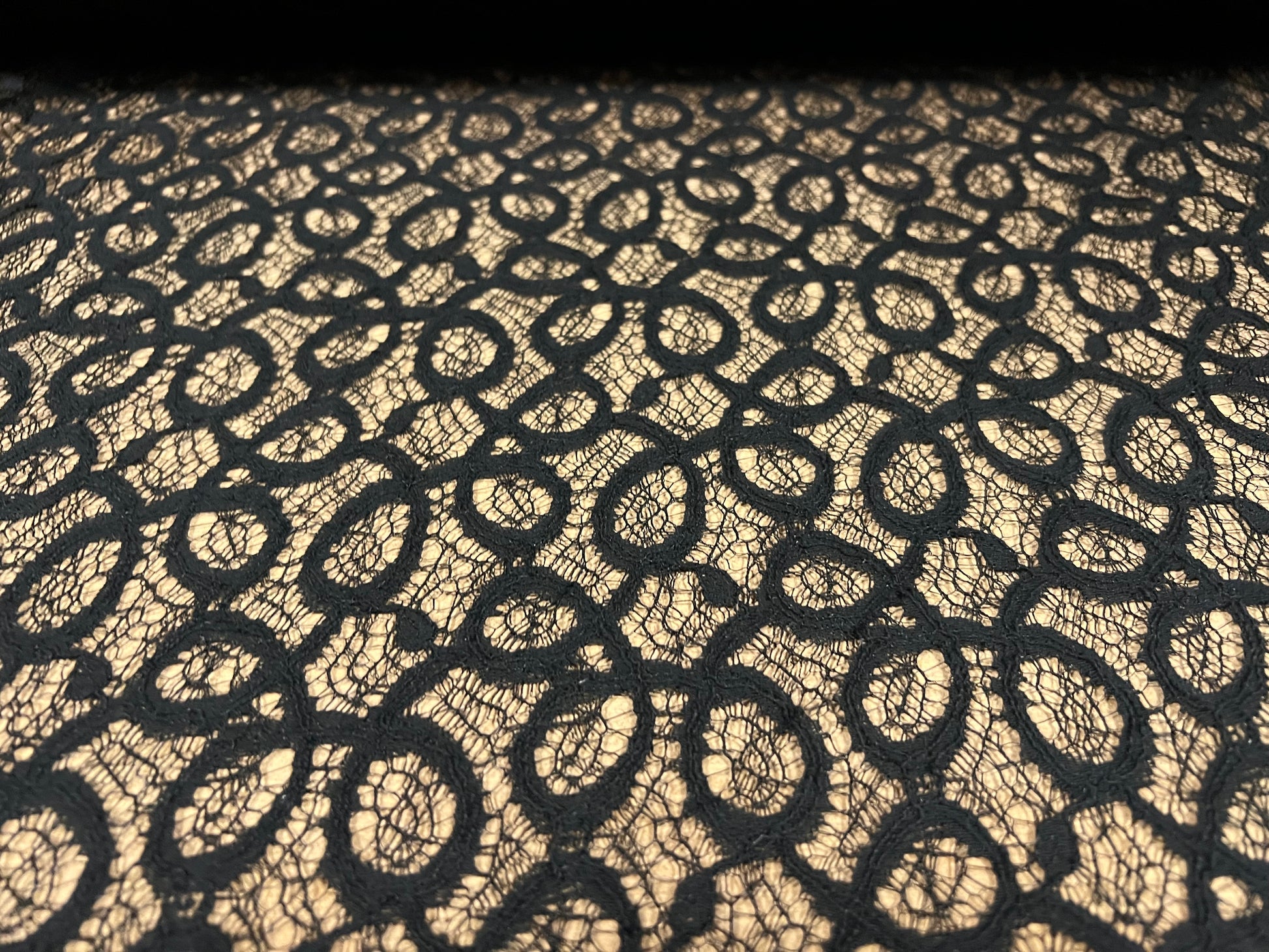lace dress fabric uk Tulip Red Lace for Dressmaking