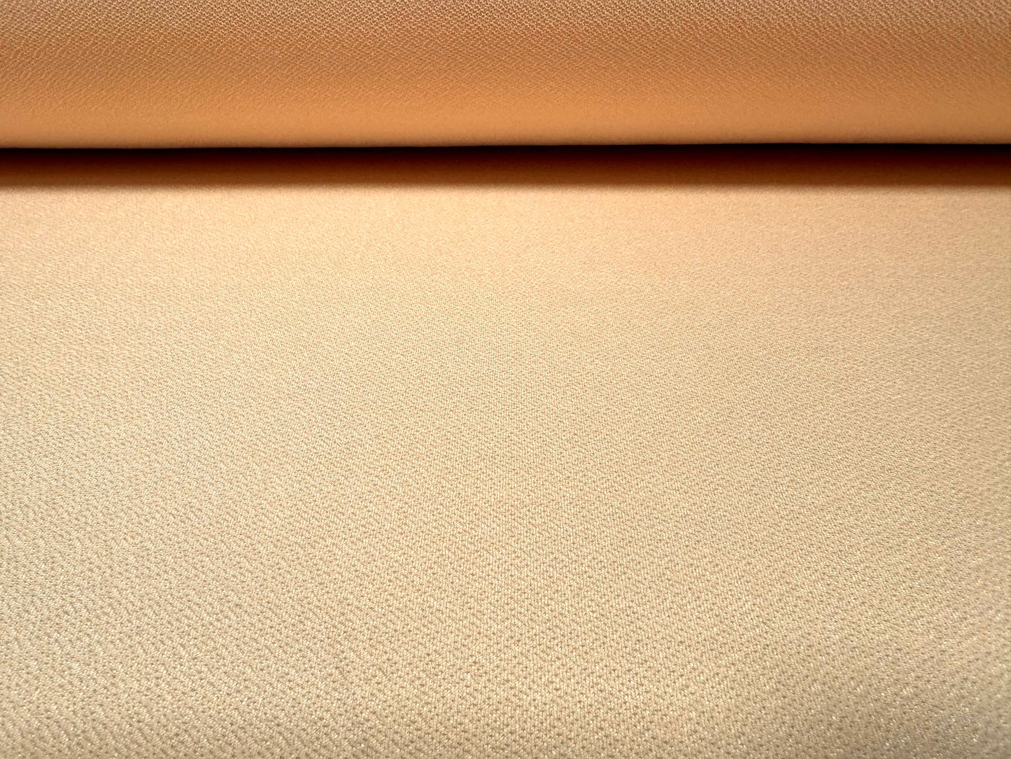 Stretch spandex crepe jersey fabric, per metre - plain - light peach