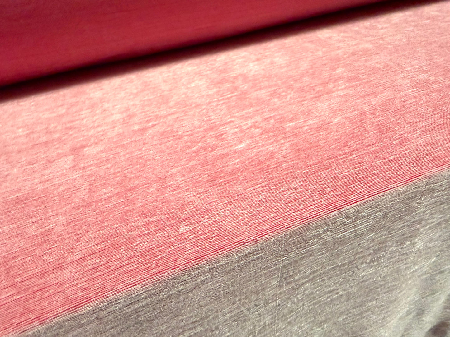 Slinky stretch spandex jersey fabric, per metre - melange - pink