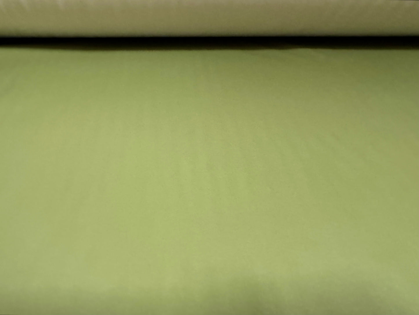 Matte pvc fabric with comfort stretch, per metre - plain - sage green