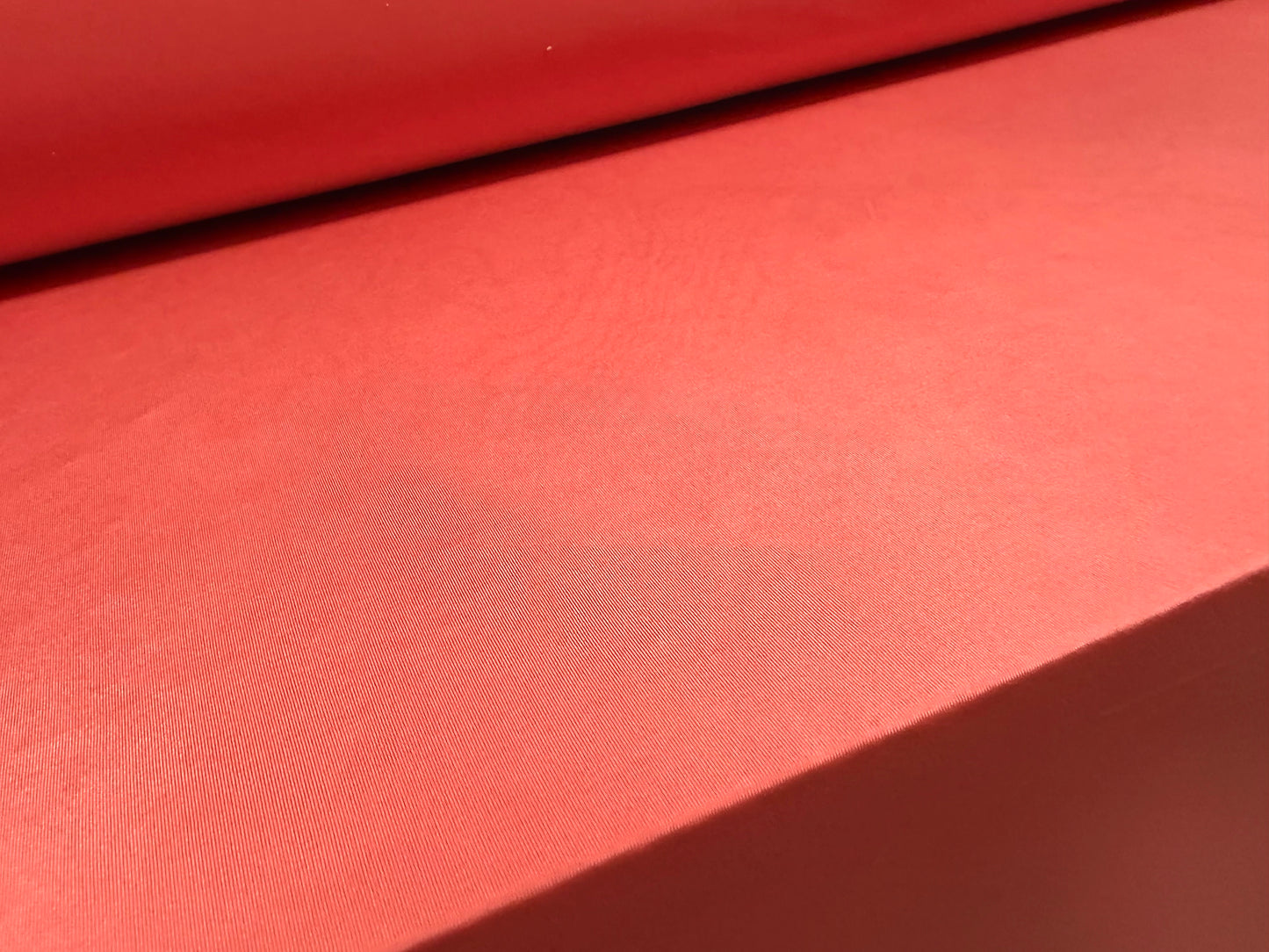 Soft touch spandex stretch jersey fabric, per metre - plain - coral