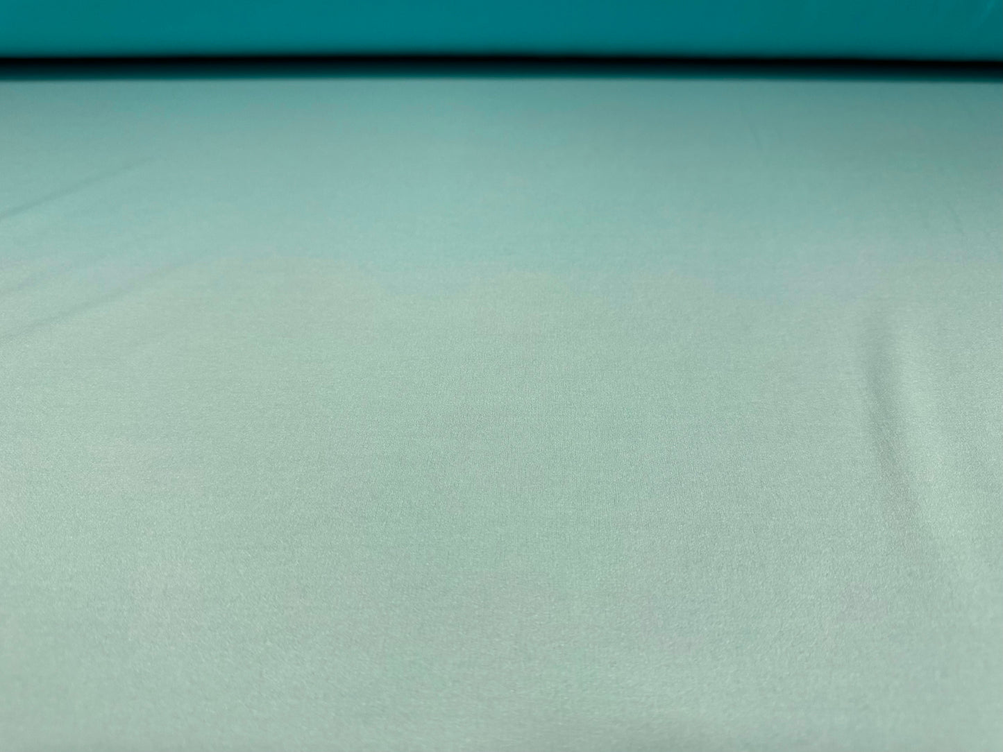 Single jersey mousse fashion fabric, per metre - plain - turquoise