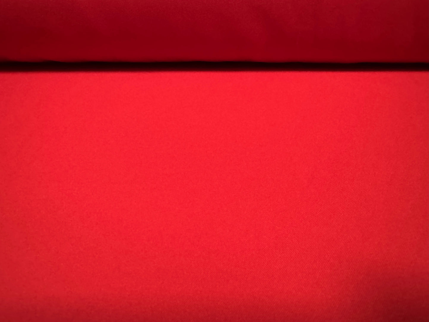 Stretch pongee woven dress fabric, per metre - plain - red