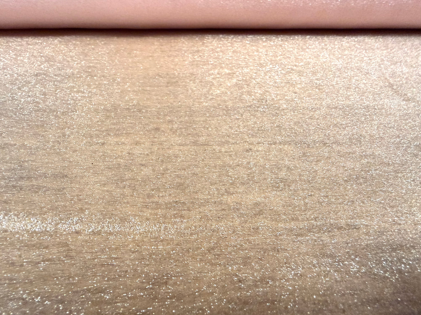 Crystal organza lightweight woven shimmer fabric, per metre - plain - baby pink