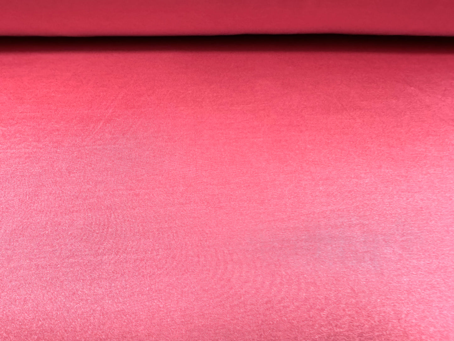 Disco shimmer stretch spandex jersey fabric, per metre - plain - hot pink