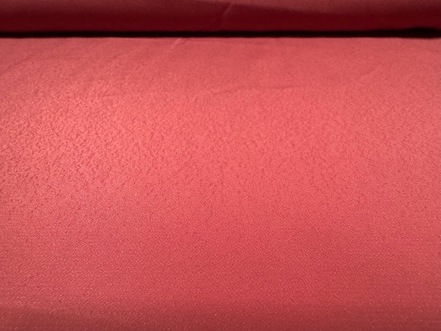 Georgette crepe woven dress fabric, per metre - plain - raspberry smoothie