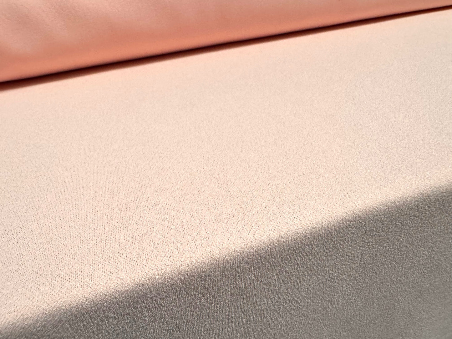 Valentino crepe stretch spandex jersey fabric - per metre - plain - baby pink