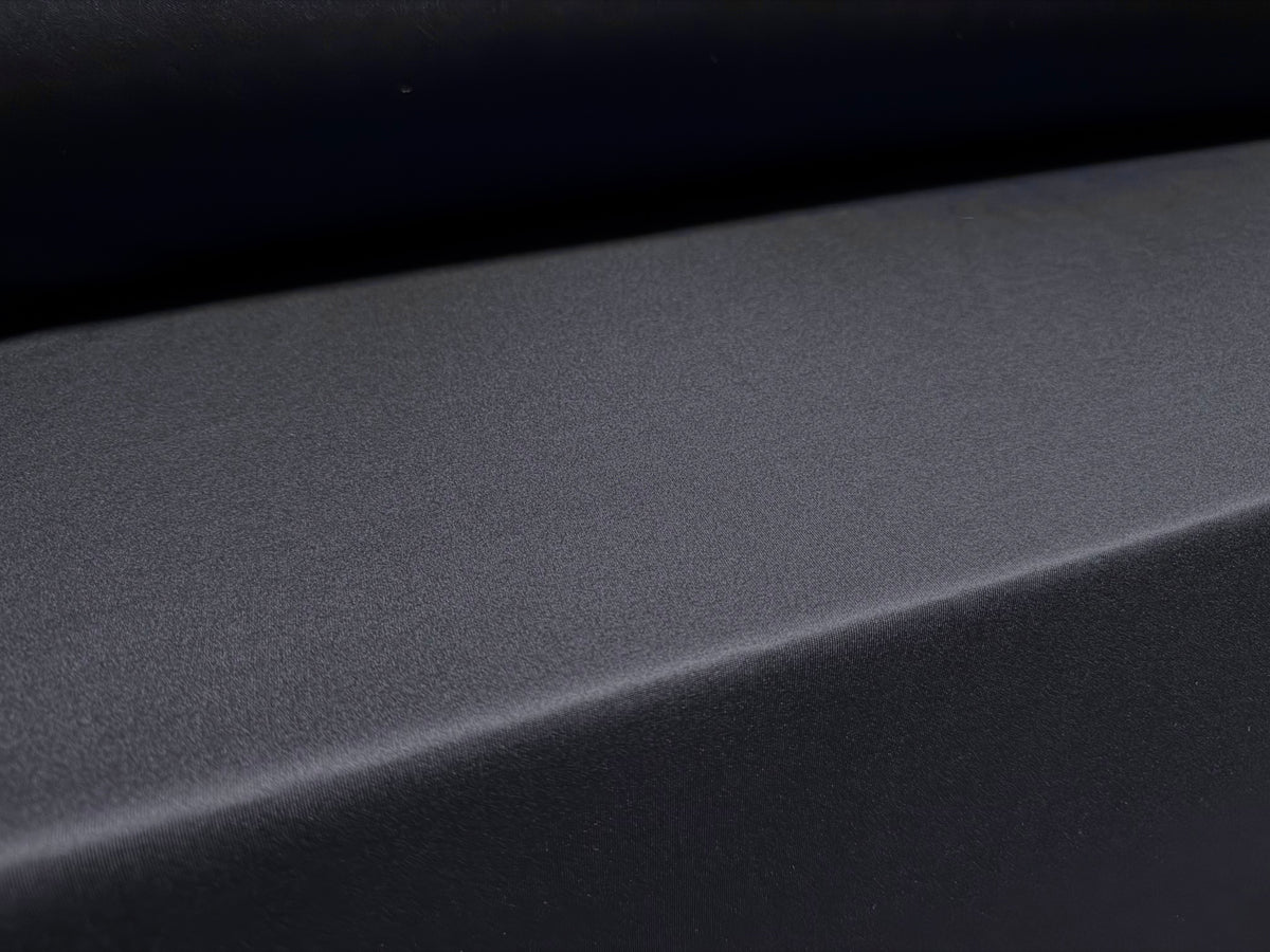 Scuba stretch spandex double jersey fabric, per metre - plain - dark navy blue