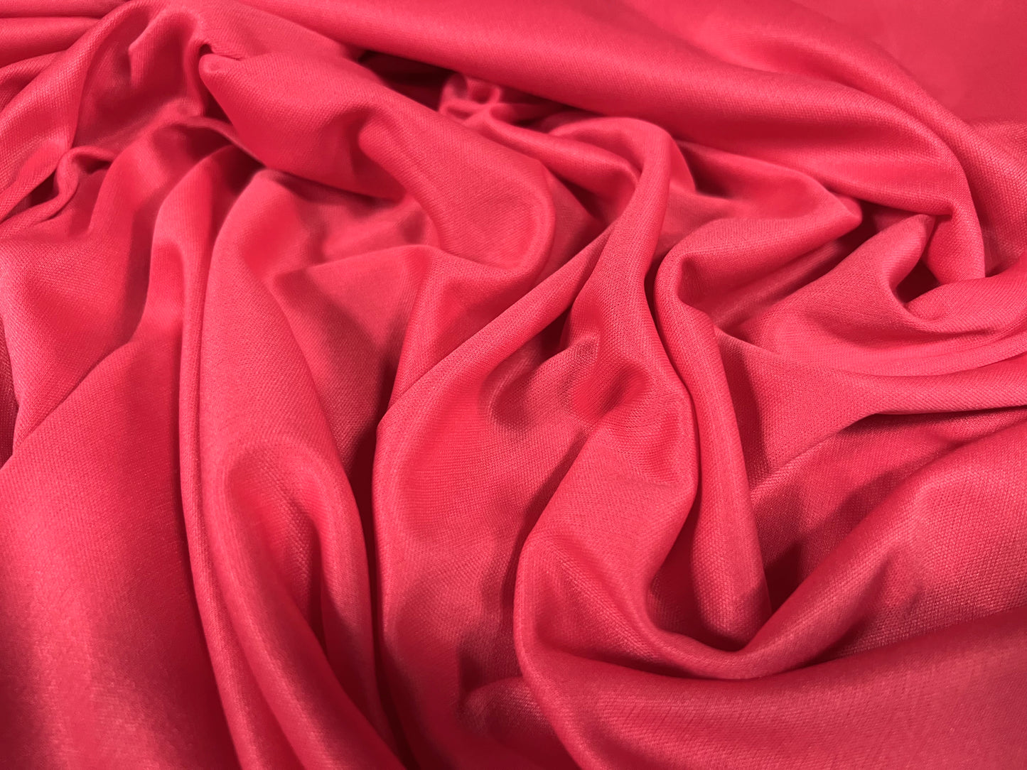 Single Jersey fashion fabric, per metre - plain - cerise pink