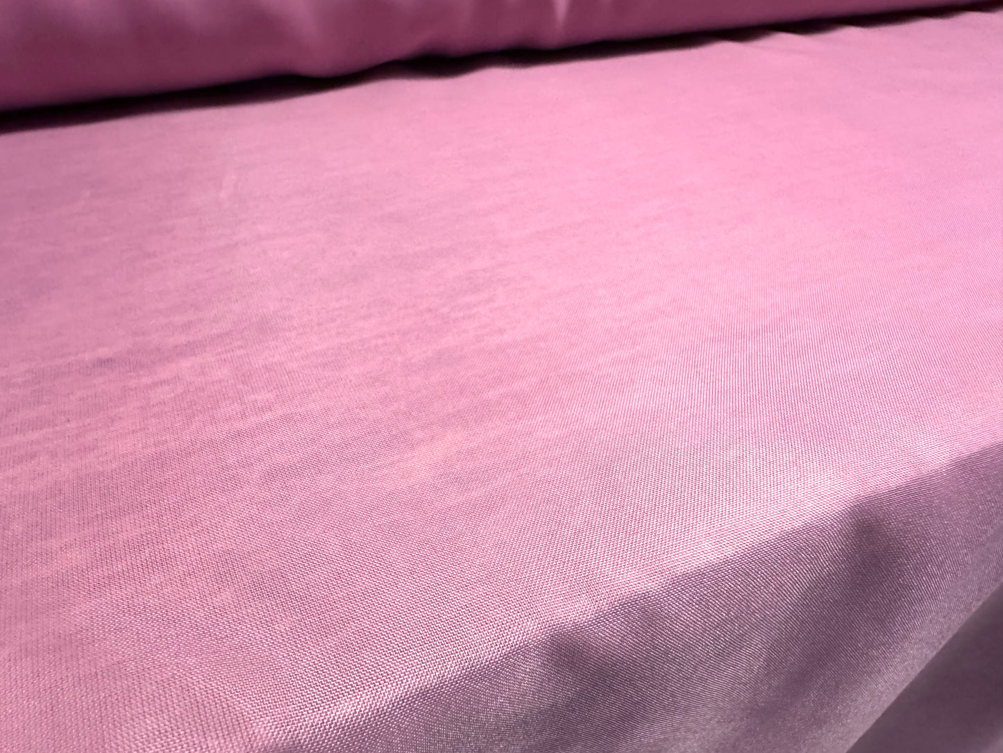 Lightweight voile fabric, per metre - plain - pink