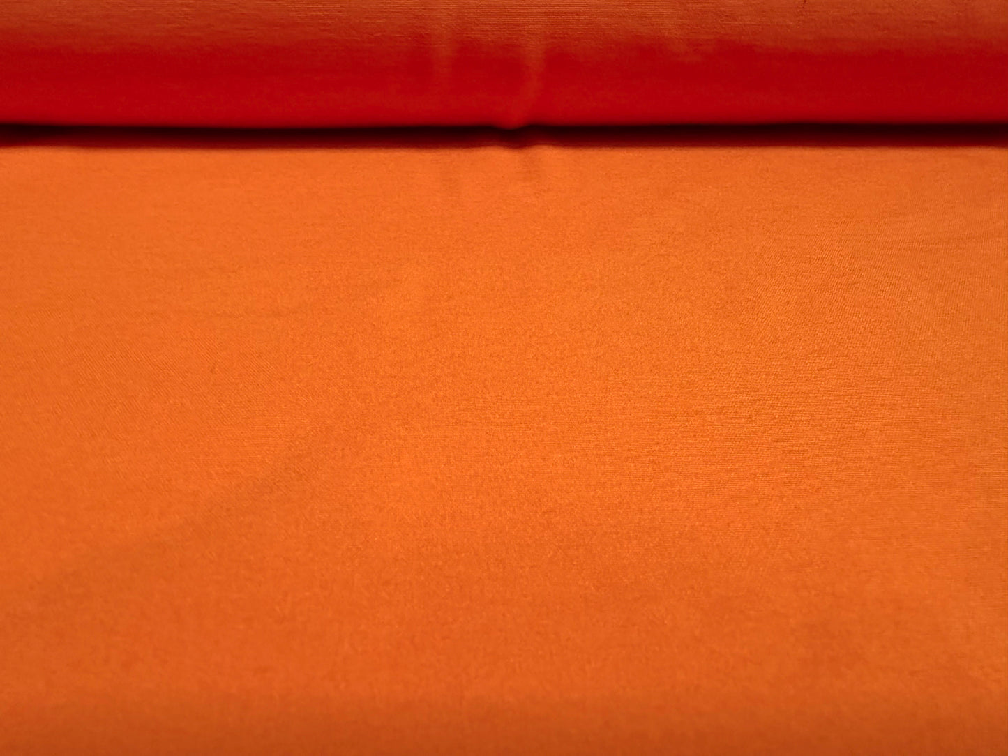 Bengaline stretch woven trouser, skirt fabric per metre - plain - orange