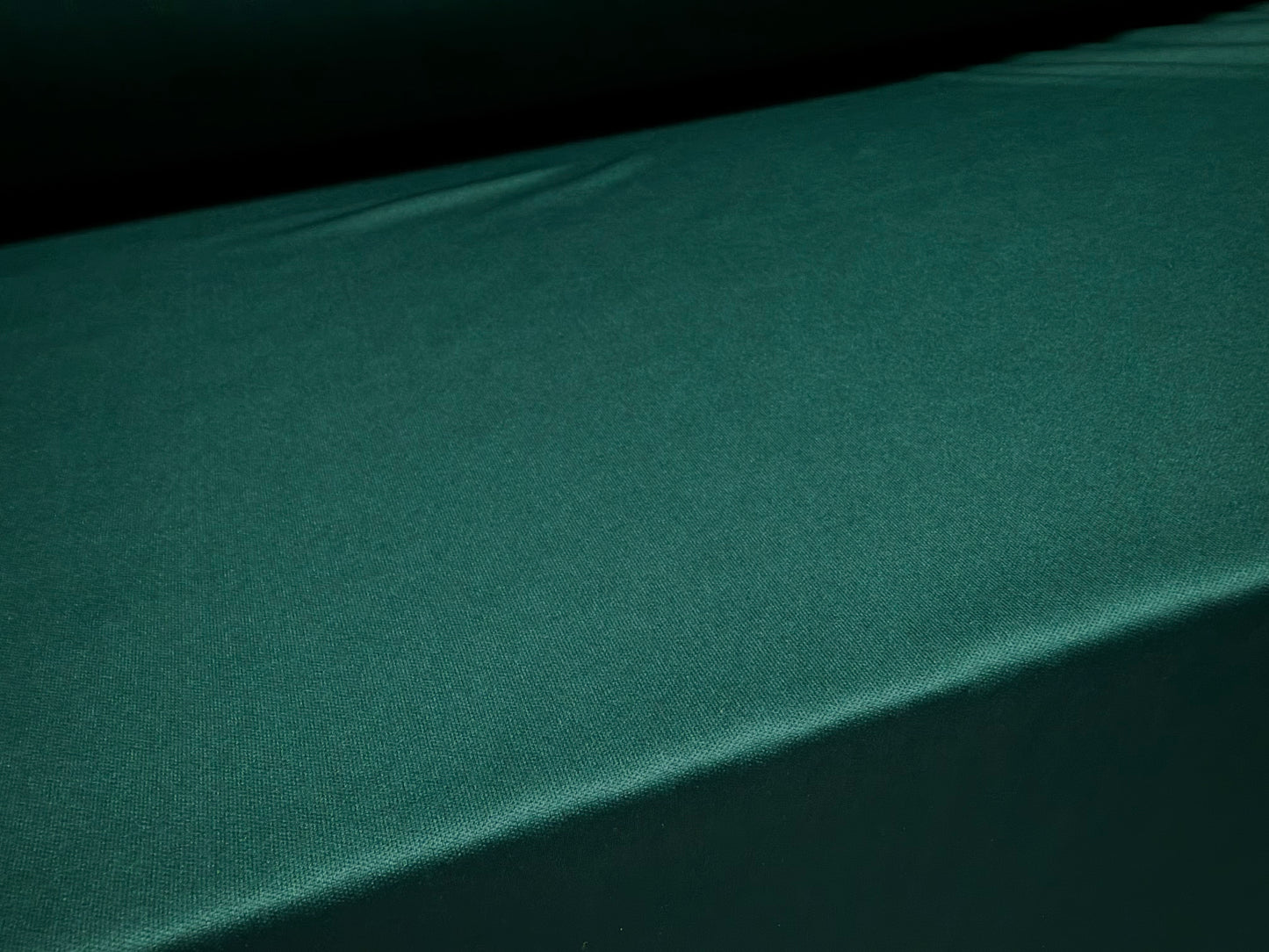 Single jersey fashion fabric, per metre - plain - dark forest green