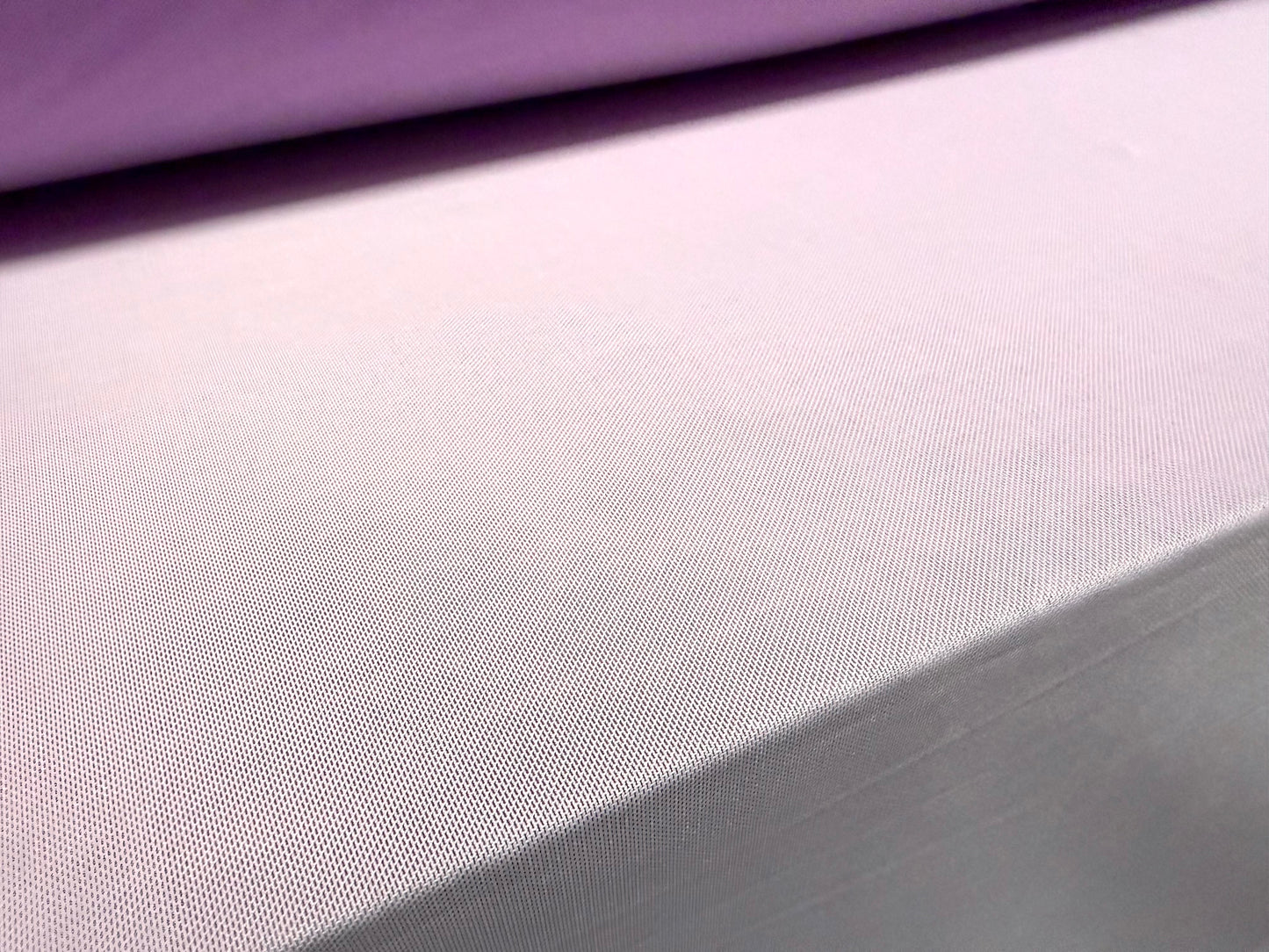 Power mesh net stretch spandex fabric, per metre - plain - wisteria lilac