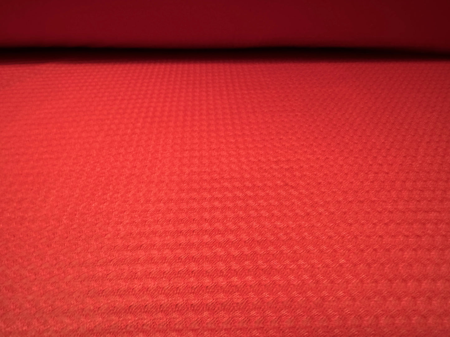 Power mesh net stretch spandex fabric, per metre - jacquard - red