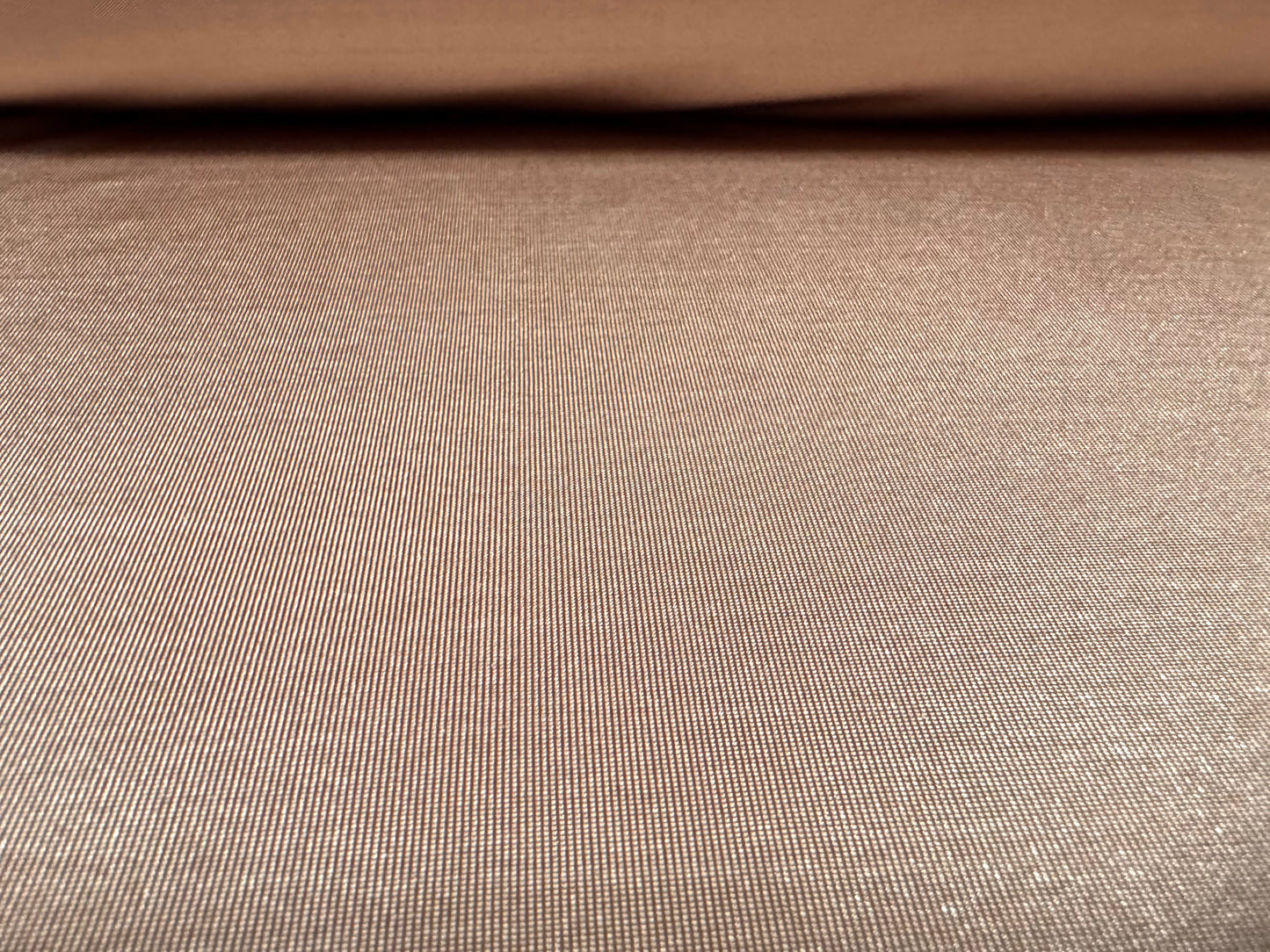 Disco shimmer stretch spandex jersey fabric, per metre - plain - nude