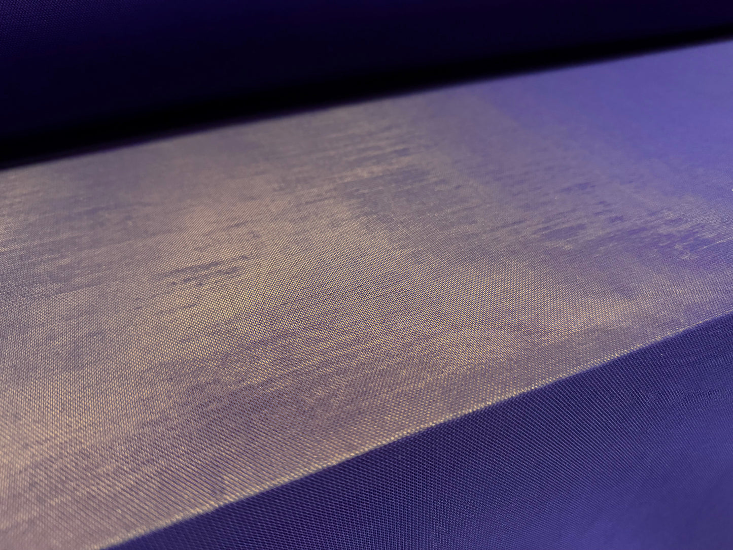 Power mesh net stretch spandex fabric, per metre - plain - blueberry jam