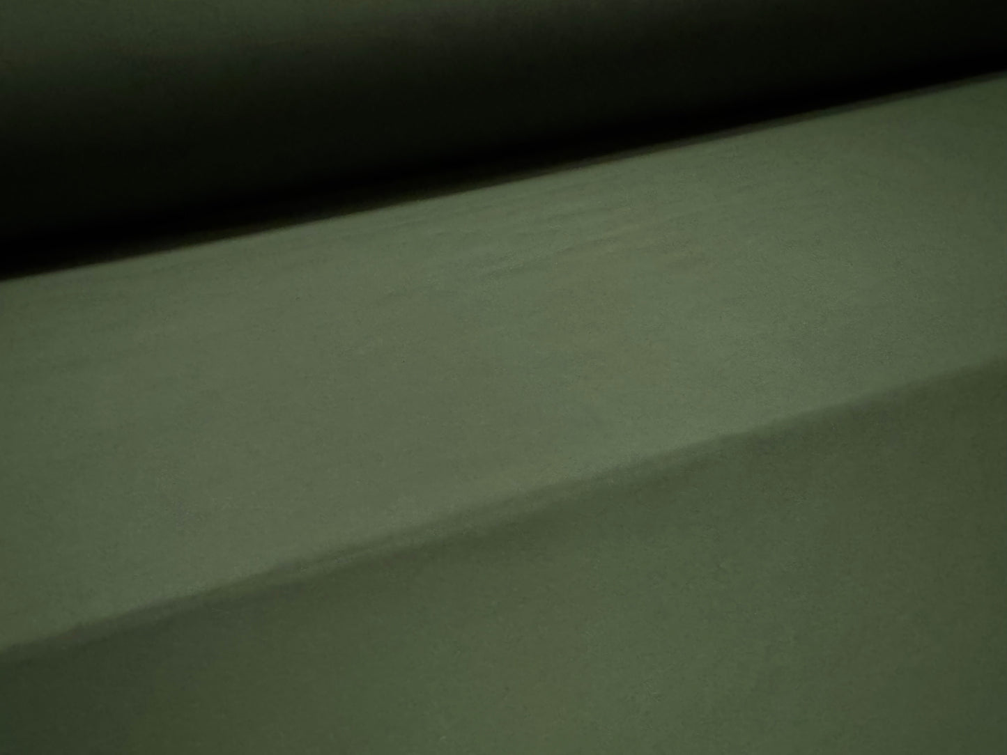 Soft touch spandex stretch jersey dress fabric, per metre - plain - olive green